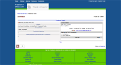 Desktop Screenshot of cluster.freelanceindia.com