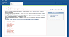 Desktop Screenshot of poland.freelanceindia.com