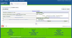 Desktop Screenshot of akriti.freelanceindia.com