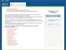 Tablet Screenshot of philippines.freelanceindia.com