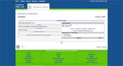 Desktop Screenshot of ethos.freelanceindia.com