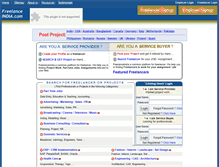 Tablet Screenshot of freelanceindia.com