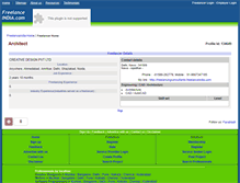 Tablet Screenshot of freelancingconsultants.freelanceindia.com