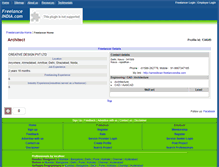 Tablet Screenshot of amoldiwan.freelanceindia.com